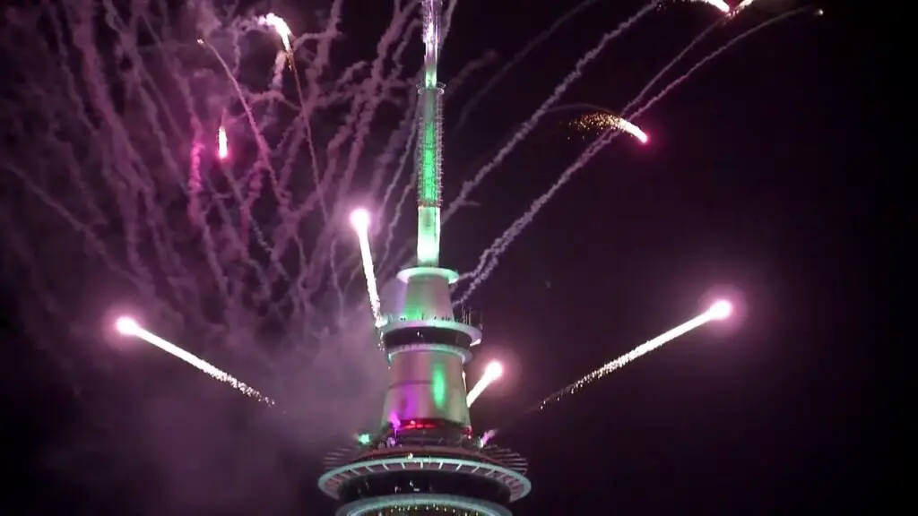 Happy New Year: New Zealand 2024 Fireworks | Africa Flying