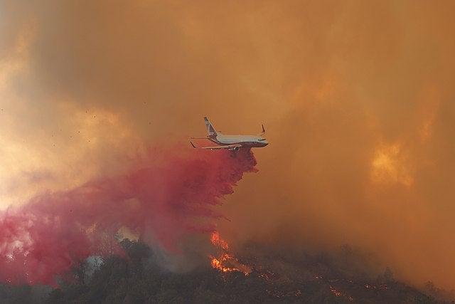 California Wildfires Trigger Massive Aerial Response