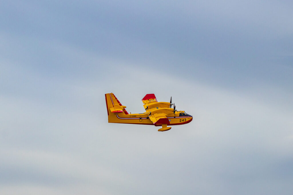 Canadair plane involved in drone clash to return to service