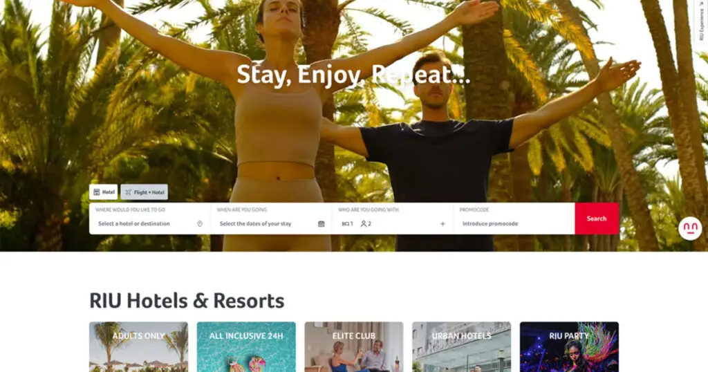 RIU presents its new, revamped website and innovative mobile application