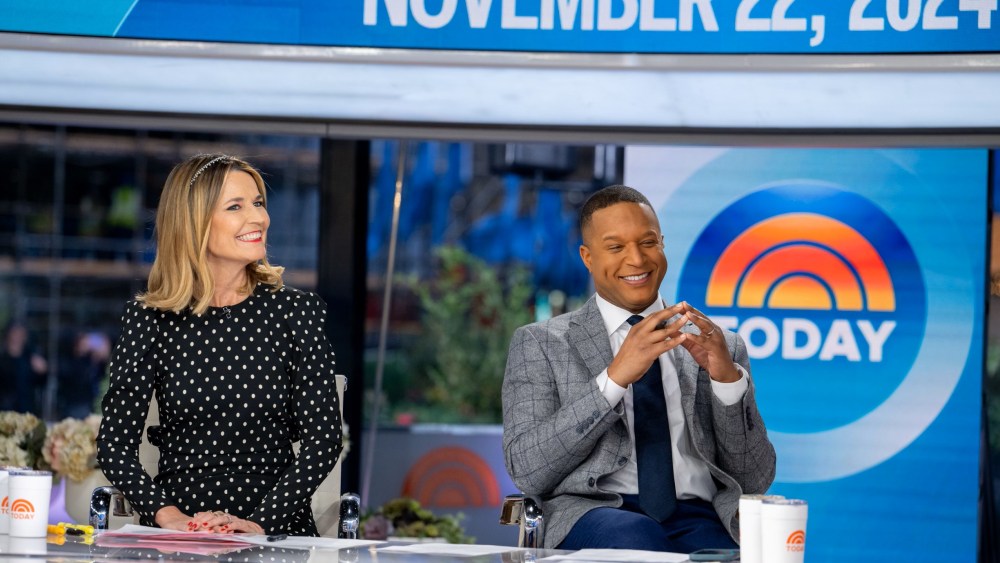 Savannah Guthrie, Craig Melvin Ready for New Morning at NBC's 'Today'